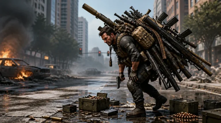How Heavy Is a GTA Character’s Weapon Inventory? A Real-World Calculation